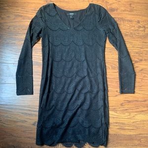 Long sleeve lace dress